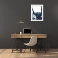 thumbnail image 3 of Urban Epiphany 14x18 White Modern Wood Framed Museum Art Print Titled - Hexagon Landscape Gold 2, 3 of 4