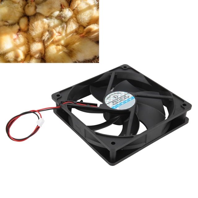 Loewten Incubator Uniform Temperature Fan, Light Weight And Exquisite Workmanship Incubator Heat Dissipation Fan Incubation Cooling Fan For Incubator