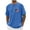 Blue ①, variant on Mens Independence Day Patriotic Day American Flag Graphic T Shirts Crew Neck Short Sleeve Casual Loose Plus Size Summer Shirt Tops 4XL Navy