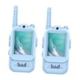 thumbnail image 3 of 2 walkie-talkies con video, intercomunicador para padres e hijos, ideal para acampar, regalo para niños pequeños Azul, 3 of 8