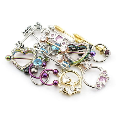 Nipple Jewelry 14 Gauge Best Sellers Randomly Picked 6