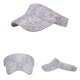 thumbnail image 2 of Gorra con visera protectora contra el sol con estampado de leopardo para mujer - Poliéster, ajustable, talla única - Moda/Días soleados, 2 of 4