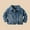 Blue, variant on Toddler Jean Jacket for Boys Button Denim Jacket Children Casual Jacket Blue Jacket Boys 18-24 Months Boys Fall Jacket