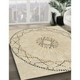 thumbnail image 2 of Ahgly Company Indoor Round Patterned Peach Beige Area Rugs, 7' Round, 2 of 6