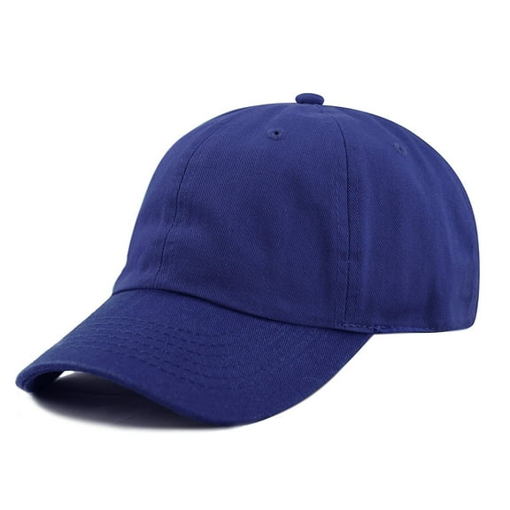 Plain 100% Cotton Hat Men Women Adjustable Baseball Cap