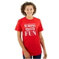 thumbnail image 3 of Wrong More Fun Rebellious Gym Workout Men's Graphic T Shirt Tees Brisco Brands X, 3 of 6