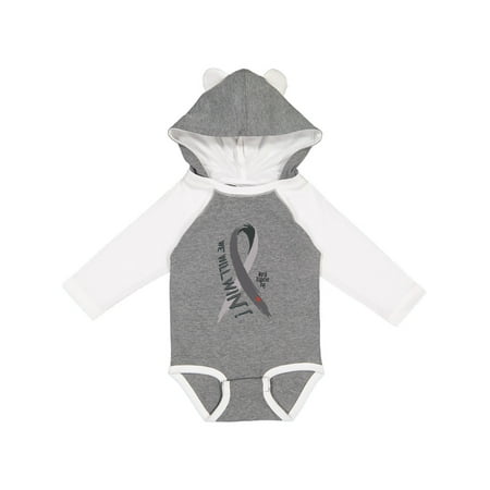 

Inktastic We Will Win World Diabetes Day with Ribbon Gift Baby Boy or Baby Girl Long Sleeve Bodysuit