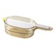 thumbnail image 1 of Colador de arroz, colador versátil, accesorios de cocina para el hogar, pasta Marrón, 1 of 9