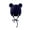 Navy, variant on Girls Earflaps Hat Kids Winter Hat Beanie Fuzzy Hat Baby Toddler Beanie(Pink,One Size)