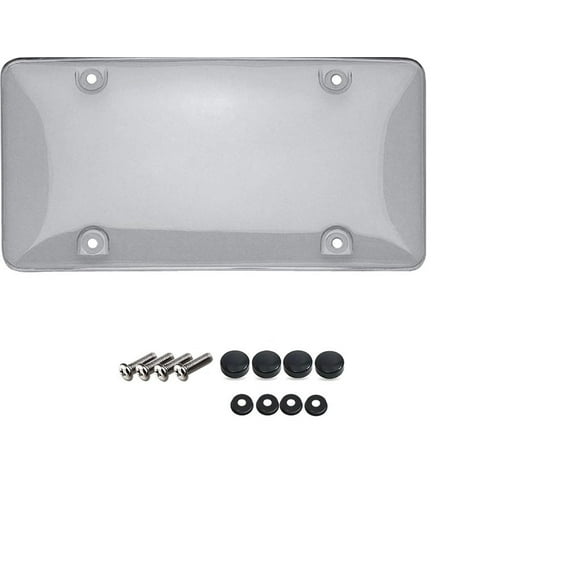 Tesla Model Y Clear Bubble Shield License Plate Cover