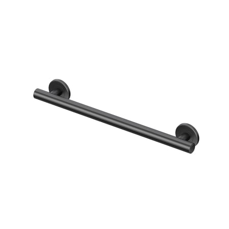 Gatco 852MX Latitude II 18" ADA Compliant Stainless Steel Grab Bar, Matte Black