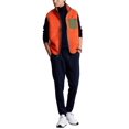 thumbnail image 2 of Polo Ralph Lauren Men’s High Pile Vest, Orange, Large, 2 of 4