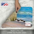 thumbnail image 3 of CounterArt "Beach View" 4 Pack Reversible Flexible Plastic Tabletop Placemats, 3 of 7