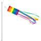 thumbnail image 2 of Rainbow Hair Dryer Flag Windsock Decoración colorida manga de viento para colgar al aire libre Adepaton 220987, 2 of 9