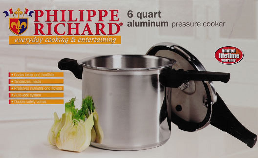 Philippe Richard Aluminum 6 Quart Pressure Cooker - image 4 of 4