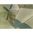 thumbnail image 4 of Ambesonne Vintage Airplane Quilted Bedspread Set 3 Pcs, Old Aircraft, King Size, Brown Blue Yellow, 4 of 5
