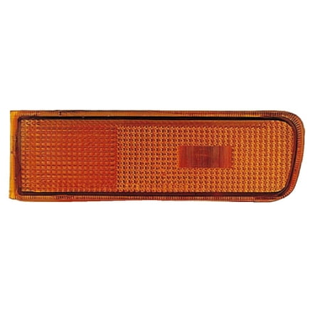 Driver Front Side Marker Light - Fits 1995-1999 Nissan Maxima Front Bumper Driver Side Marker Reflector Light