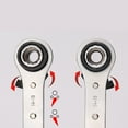thumbnail image 4 of Double Head Ratchet Wrench tools mini adjustable ratchet spanner hvac tool, 4 of 10