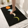 thumbnail image 2 of AZXY Bath Mats for Bathroom Floor,Bathroom Mats Memory Foam,Bathroom Rugs Black,Washable Plush Absorbent Non Slip Large Bath Rugs Clearance, 2 of 7