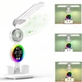 thumbnail image 5 of 1/2-Pack Smart Touch LED Desk Lamp with Eye-Caring Lighting, Built-in Fan & Night Light, 3-Level Dimmable Brightness & Color Temp, USB Powered for Home Office Dorm Reading, 5 of 12