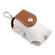 thumbnail image 4 of Wosthever Bolsa de almacenamiento de pelotas de golf, textura de alta gama, impermeable, portátil, gancho de bolsillo colgante, fácil Deportes y aire libre Marrón 4.9 x 4.xxs, 4 of 6
