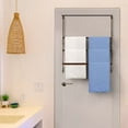 thumbnail image 7 of Auledio Over The Door Triple Towel Rack with Hooks, Adjustable Towel Bar Hanger for Bathroom (Bronze), 7 of 7