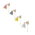 thumbnail image 2 of Injueey Luz de pared nórdica, moderna 110-265v E27 Luz de pared decorativa con cabezal de dirección, Lámpara de pared de cabecera de maciza con Iluminación y accesorios No.2 Injueey HA025234-02, 2 of 6