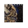 thumbnail image 5 of Raccoon Space Universe 54×55 Inch Black Out Curtains 2 Packs Aesthetic for Bedroom Living Room Sliding Glass Doors Kitchen Windows, 5 of 5