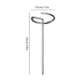 thumbnail image 3 of 10-Piece Stainless Steel Oven Hanging Skewer Rack Set - Vertical Bbq Broiler Kabob Accessories For Kitchen, Grilling & Even Cooking, 3 of 7