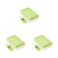 thumbnail image 1 of Wosthever Bandeja de cubitos de hielo de 55 rejillas con tapa Barra de fiesta de plástico flexible Accesorios de refrigerador livianos para Type1 NO1, 1 of 6