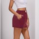 thumbnail image 5 of mfyjkho Pantalones Cortos Para Mujer, Pantalones Cortos De Verano Para Mujer, Con Cintura Elástica, Cómodos Y Con Bolsillos, Informales, Lisos, Con Botones Y Bolsillos L, 5 of 7