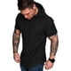thumbnail image 3 of Qarigey Sudadera con capucha de algodón para hombre Sudadera con capucha de algodón absorbente de sudor Sudadera con capucha de ocio cálida Camisetas Negro S Qarigey AP000762-03, 3 of 6