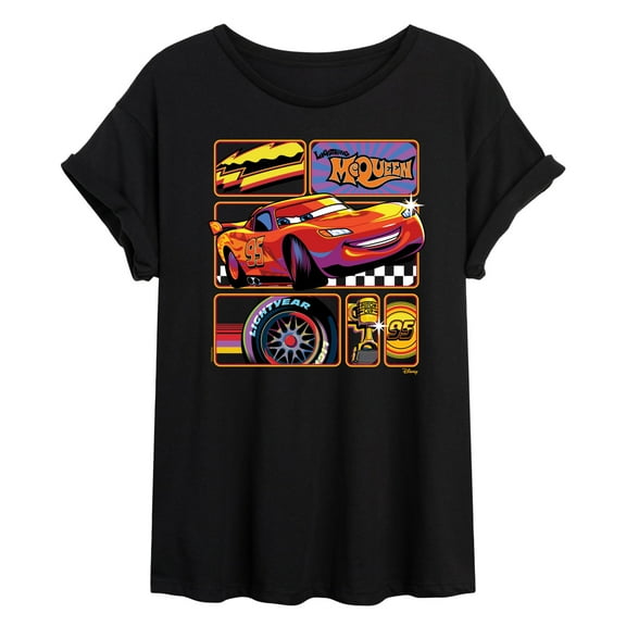 Disney Cars - Lightning McQueen Best Trophies - Women's Oversized T-Shirt