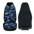 thumbnail image 4 of Binienty Blue Dragonfly Pattern Car Seat Covers Set of 2, Universal Front Car Seats Vehicle Enterior Protector Suitable Fits Most Car Auto SUV Sedan Truck Easy to Install, 4 of 7