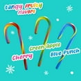 thumbnail image 2 of SweeTARTS Holiday Mini Candy Canes, Tangy Fruit Flavored Candy Canes, Christmas Candy, 12 oz, 80 Count, 2 of 7