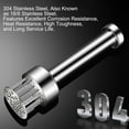 thumbnail image 6 of Stainless Steel Meat Tenderizer Tool, 21 Sharp Needles, Meat Piercing, Tenderizing Steak, Beef, Chicken, Pork, Barbecue, Marinating, Small Meat Grinder, 6 of 8