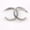 Gray, variant on Leopard Tortoise Shell C Circle Hoop Earrings for Women Spring Summer Jewelry