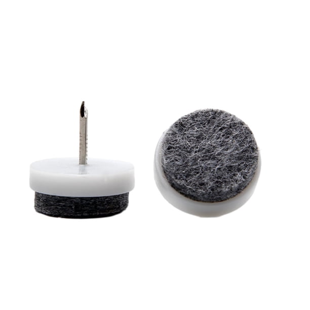 Cateissary Almohadilla deslizante para muebles, accesorios para el hogar, protección contra arañazos, ahorro de espacio, 36X Decoración del hogar Blanco 14mm