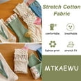 thumbnail image 2 of 4/5 Pack Cute Womens Floral Socks, Cotton Vintage Embroidered Casual Crew Socks, 2 of 7