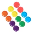thumbnail image 1 of OULII 60Pcs Disposable Party Plates Multipurpose Assorted Color Tableware for Graduation and Bridal Shower, 1 of 3