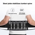 thumbnail image 2 of TNOBHG Belt Lumbar Protector Lower Back Brace with Dual Adjustable Straps Breathable Mesh Fitness Support Belt for Sports, 2 of 8