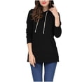 thumbnail image 3 of Breaise Womens Breastfeeding Sweatshirt Slim Nursing Hoodie Sweatshirt Long Sleeves Breastfeeding Maternity Tops Casual Clothes, 3 of 7