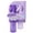 Purple, variant on URBAN POP Continuous Spray Bottle Set, 2-Pack Fine Mist Refillable Spray Bottles