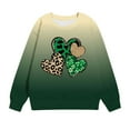 thumbnail image 4 of Oxodoi Kids St.Patrick's Day Shirt for Boys Girls Patchwork T-Shirts Long Sleeve Tops, 4 of 5