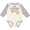 Natural and Heather, variant on Inktastic I Love My Little Sister To The Moon and Back Boys or Girls Long Sleeve Baby Bodysuit