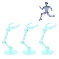 thumbnail image 4 of 10 Pcs Support de Figurine d'Action, Support de Figurine d'Action en Plastique Léger et Portable, Support de Modèle de Poupée Mini Robuste et Ajustable pour Collection de Figurines d'Anime, 4 of 7