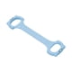 thumbnail image 3 of Banda de resistencia para fitness con forma de 8, equipo de ejercicio con cuerda elástica para resistencia. Azul, 3 of 9