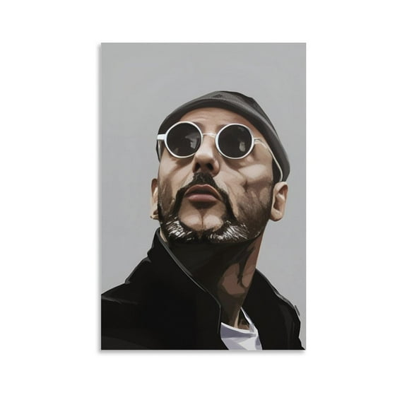Leon The Professional (4) Classic Movie Poster Picture Print Canvas Poster Wall Paint Art Posters Decor Modern Home Artworks Gift 12x18inch(30x45cm)