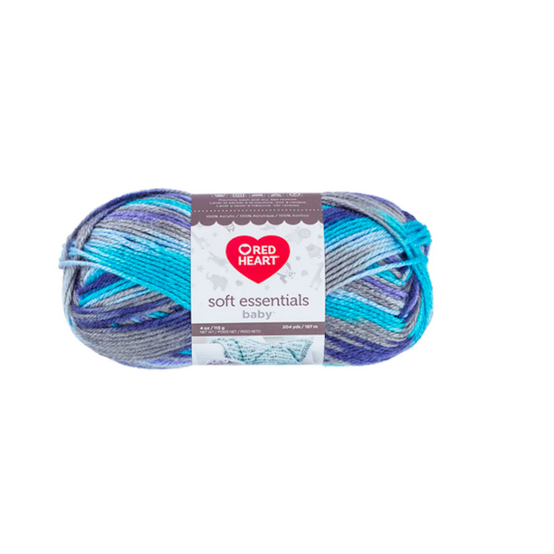 Red Heart Soft Essentials Baby Night Sky Knitting & Crochet Yarn
