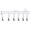 White, variant on Flexible Ceiling Curtain Tracks, Ceilings Track for Curtains, Curtains Track Ceilings Mount,Wall Mount Curtain Rail, Ceiling Curtain Rod, Sliding Curtain Tracks with Clips (White 6FT)